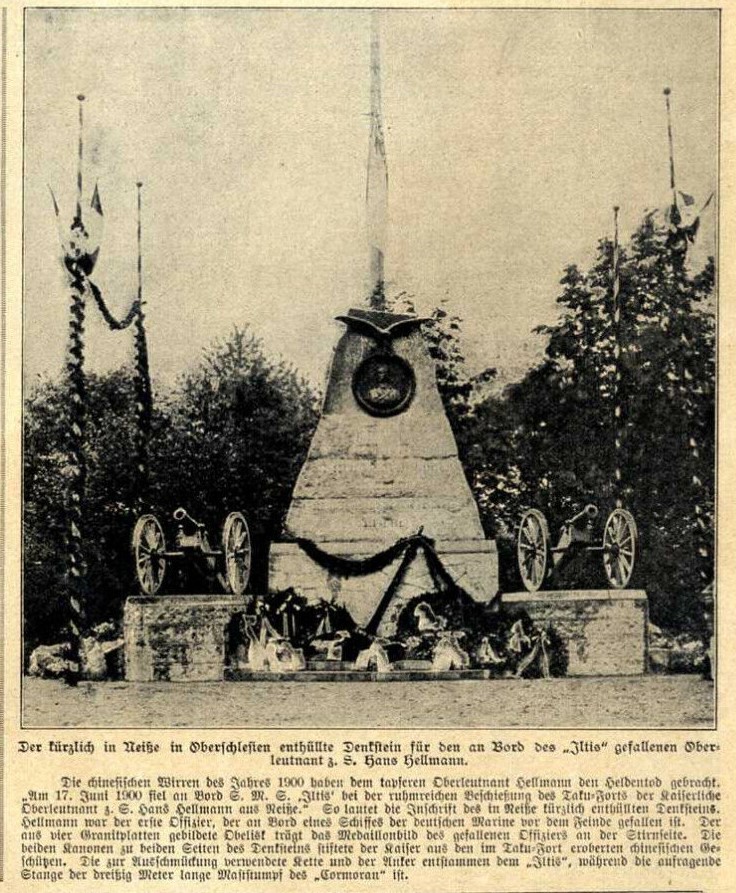 Hellmannstein monumet in Neisse