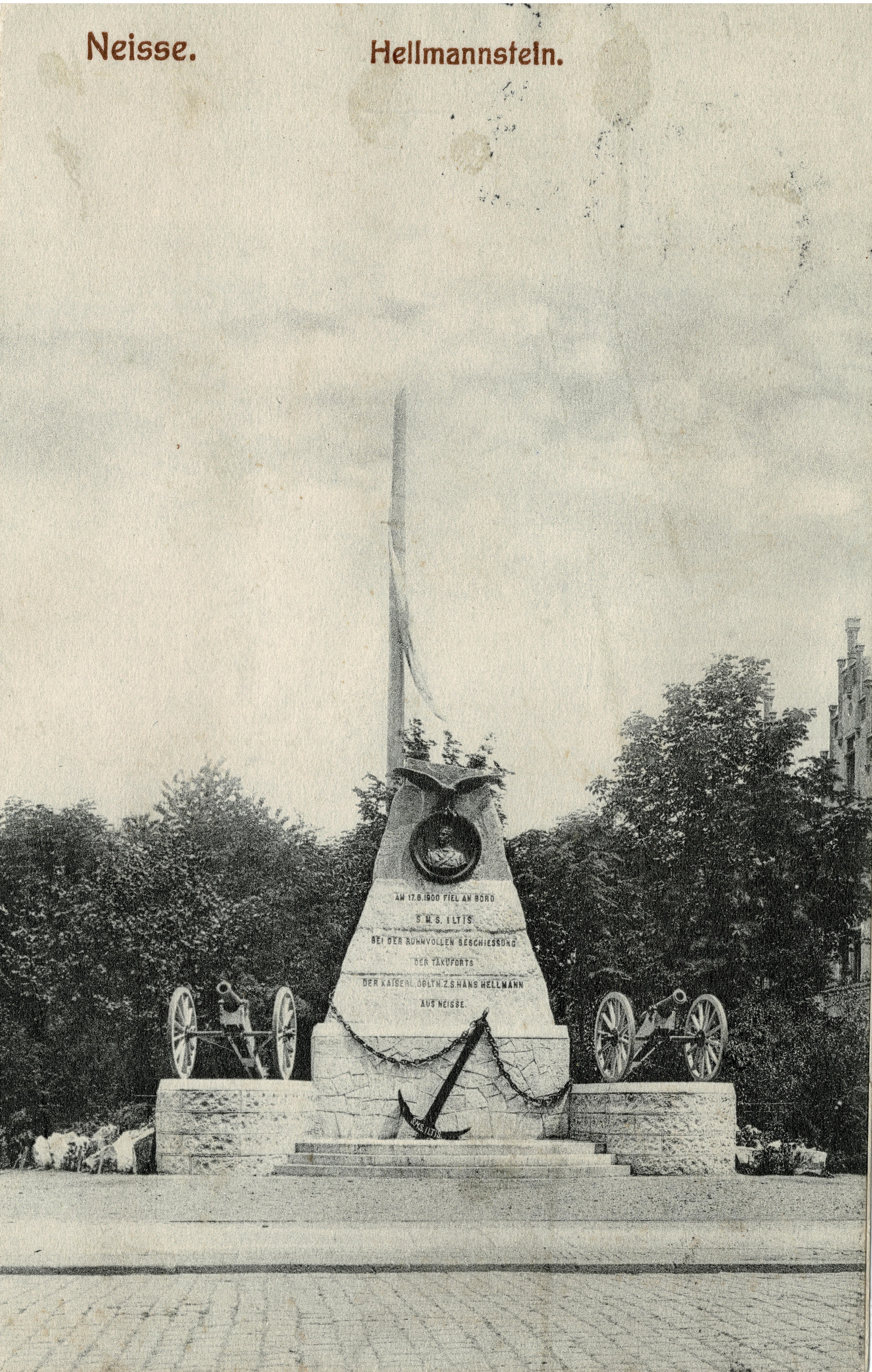 Hellmannstein monumet in Neisse